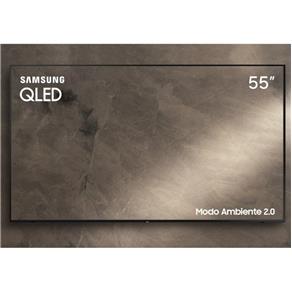 Smart TV Samsung QLED UHD 4K 55" QN55Q60RAGXZD Pontos Quanticos Modo Ambiente HDR 500