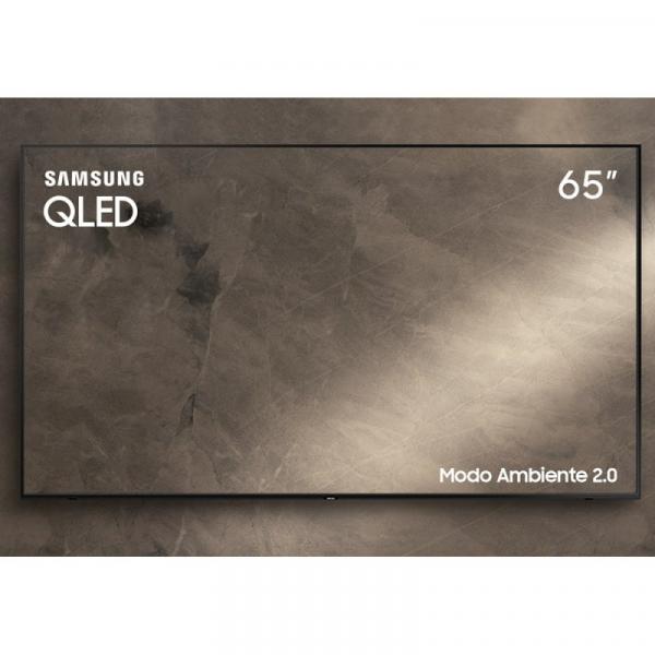 Smart TV Samsung QLED UHD 4K 65" QN65Q60RAGXZD Pontos Quânticos Modo Ambiente HDR 500
