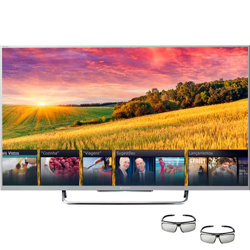 Tudo sobre 'Smart TV Sony 3D LED 42" 42W805B Full HD 4 HDMI 2 USB 240Hz + 2 Óculos'