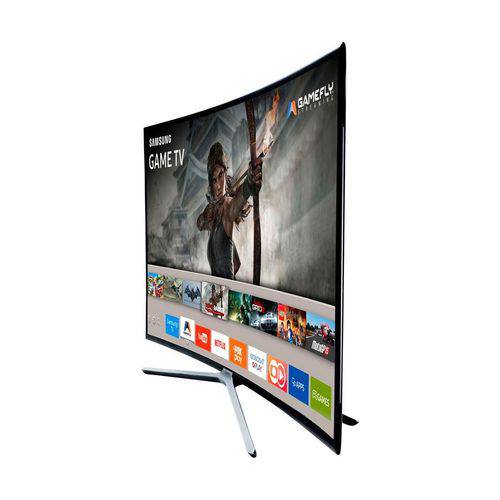 Smart TV Tela Curva LED Full HD Samsung K6500A Game TV com Wi-Fi, USB e Motion Rate