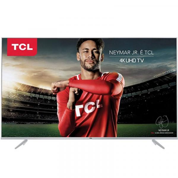 Smart TV Ultra HD 4K LED 50" TCL P6US HDR com Conversor Digital 3 HDMI 2 USB Wi-Fi Integrado