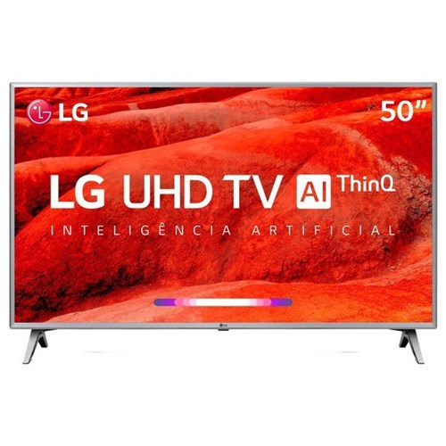 Smart TV Ultra HD LED 50'' LG, 4K, 4 HDMI, 2 USB - 50UM7510PSB