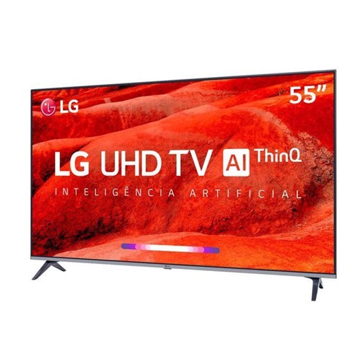 Smart TV Ultra HD LED 55'' LG, 4K, 4 HDMI, 2 USB - 55UM7520PSB