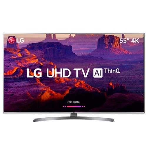 Smart TV Ultra HD LED 55'' LG, 4K, 4 HDMI, 2 USB, Wi-Fi - 55UK6540PSB