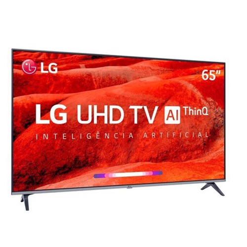 Smart TV Ultra HD LED 65'' LG, 4K, 4 HDMI, 2 USB, Wi-Fi - 65UM7520PSB