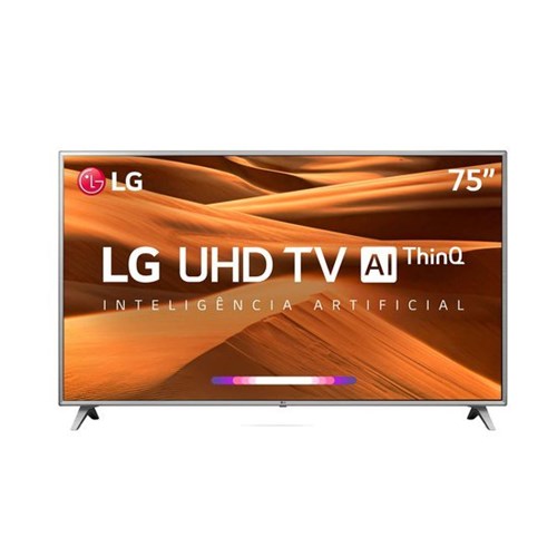 Smart TV Ultra HD LED 75'' LG, 4K, 4 HDMI, 2 USB - 75UM7510PSB