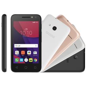 Smartphone Alcatel 4034E Pixi4 4` Dual Metallic 4034E-Paalbr1-2