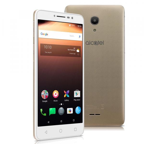 Smartphone Alcatel A3 XL, 6”, 16GB, 8MP, 4G, Android 7 - Dourado