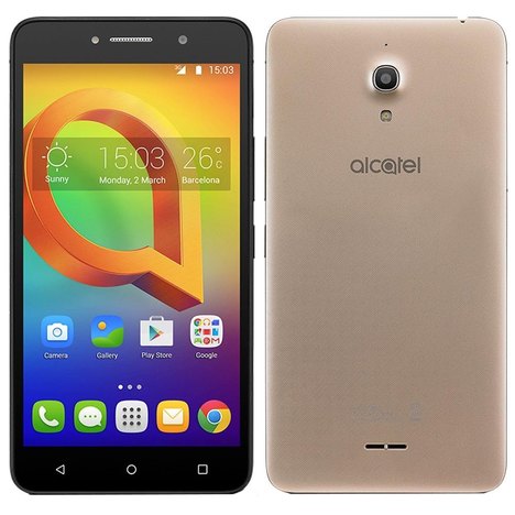Smartphone Alcatel A2 Xl, 6', 3G, Android 5.1, 13Mp, 16Gb - Dourado