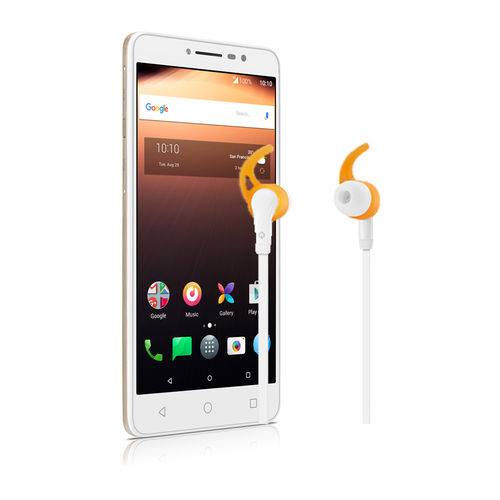 Tudo sobre 'Smartphone Alcatel A3 Xl Dourado, 16 Gb, 4g, Dual Ship, Tela 6 + Fone de Ouvido Resistente a Agua'