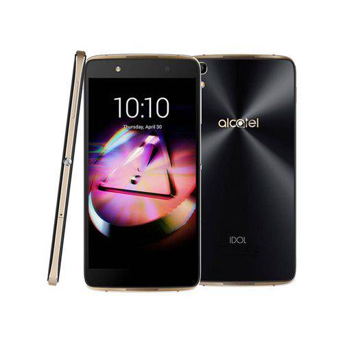 Tudo sobre 'Smartphone Alcatel Idol4 + Óculos Vr, 4g , Preto, Ram:3 Gb Octa Core'