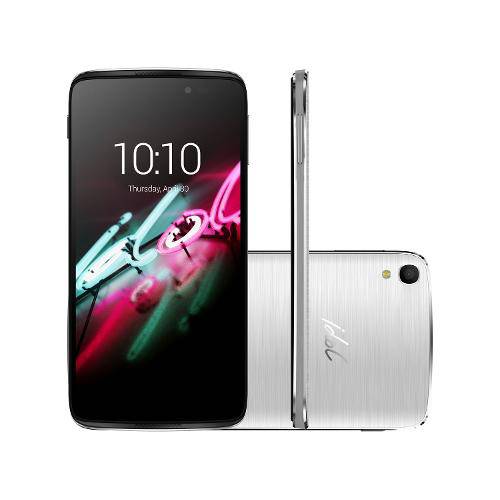 Tudo sobre 'Smartphone Alcatel One Touch Idol3 6039j Cinza Prata'