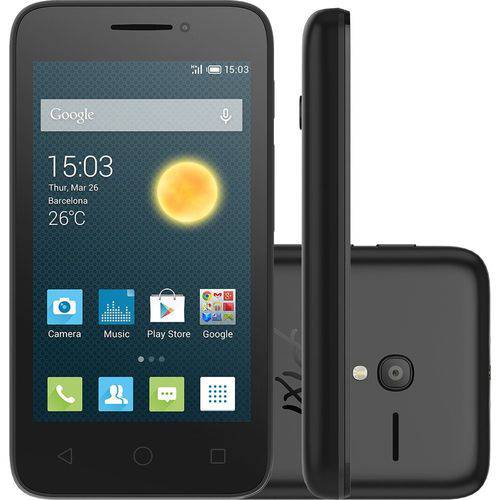 Smartphone Alcatel One Touch Pixi 3 Dual Chip Android Tela 4 4GB Câmera 8MP - OT4013