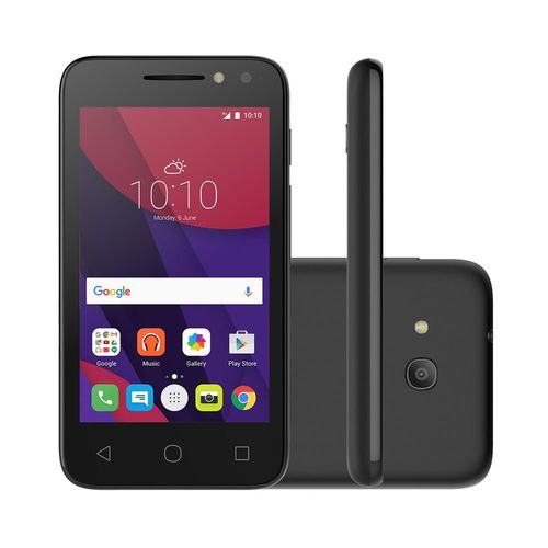 Smartphone Alcatel Pixi 4 Android 6.0 Tela 4 8 Gb 3g Câmera 8 MP