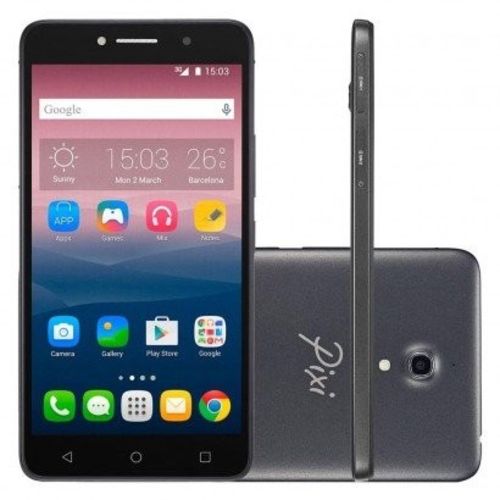 Smartphone Alcatel Pixi 4 Dual 6" OT8050E Desbloqueado Preto