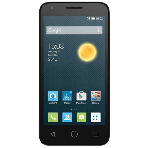 Smartphone Alcatel Pixi3 3.5 One Touch Preto 4009i 4gb Camera 5mp Tela 3.5
