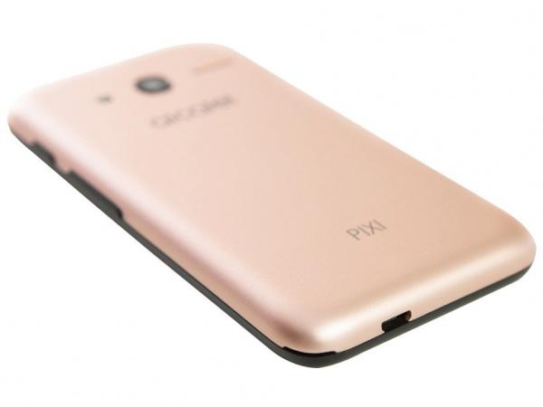 Smartphone Alcatel PIXI4 4 Metallic 8GB Dual Chip - 3G Câm. 8MP + Selfie 5MP Flash Tela 4” Quad Core