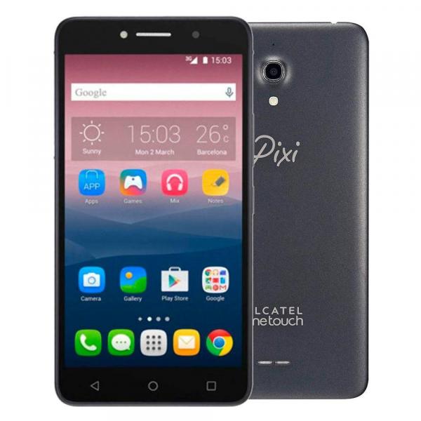 Smartphone Alcatel PIXI4 6, Preto, OT8050, Tela de 6", 8GB, 13MP