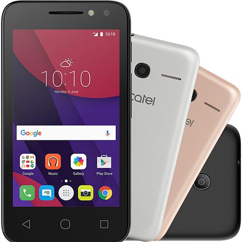 Smartphone Alcatel Pixi4 Metallic - Preto