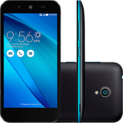 Smartphone Asus Live Dual Chip Desbloqueado Android 5 Tela 5" 16GB 3G 8MP e TV Digital - Preto