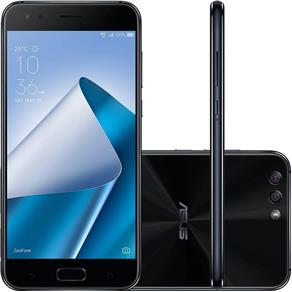 Smartphone Asus Zenfone 4, 128GB, Dual Chip, 12 MP, 5.5``, 4G - Preto