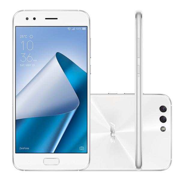 Smartphone Asus Zenfone 4 64gb 6gb Ram Tela 5.5 Ze554kl Branco