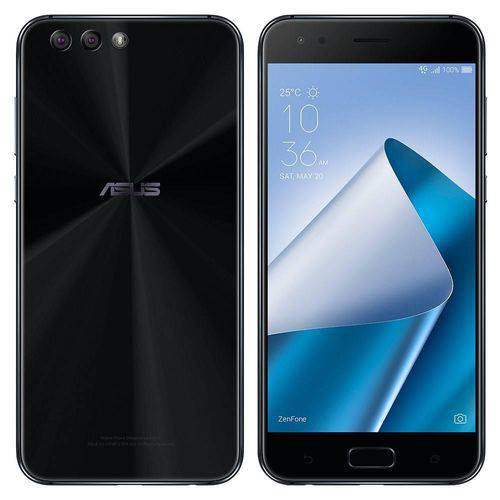 Smartphone Asus Zenfone 4, 32GB , Android 7.0, Dual Chip, 8 MP, 5.5'', 4G - Preto