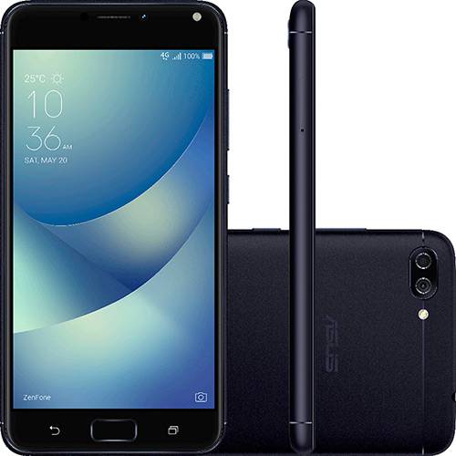 Tudo sobre 'Smartphone Asus Zenfone 4 Max Dual Chip Android 7 Tela 5.5" Snapdragon 32GB 4G Câmera Dual Traseira 13MP + 5MP Frontal 8MP - Preto'