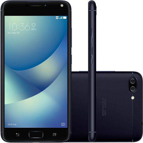 Smartphone Asus Zenfone 4 Max Preto 2GB RAM, 16GB, 5,5", 13+5MP, 4G - Tim