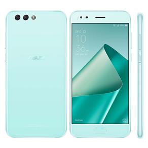 Smartphone Asus Zenfone 4 ZE554KL Verde com 64GB, Tela 5.5", Dual Chip, Câmera Traseira Dupla, 4G, Android 7.0, Processador Octa Core e 6GB RAM