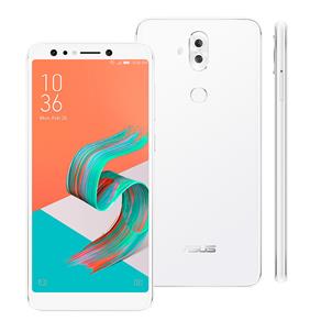 Smartphone Asus Zenfone 5 Selfie Branco 64GB, Tela 6.0", 4GB RAM, Câmeras Duplas, Sensor Biométrico, Processador Octa Core, Android 7.0 e Dual Chip