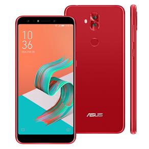 Smartphone Asus Zenfone 5 Selfie Vermelho 64GB, Tela 6.0", 4GB RAM, Câmeras Duplas, Sensor Biométrico, Processador Octa Core, Android 7.0 e Dual Chip