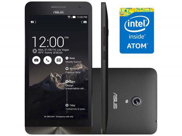 Tudo sobre 'Smartphone Asus ZenFone 6 16GB Dual Chip 3G - Câm. 13MP Tela 6” Proc Intel Dual Core Android 4.3'