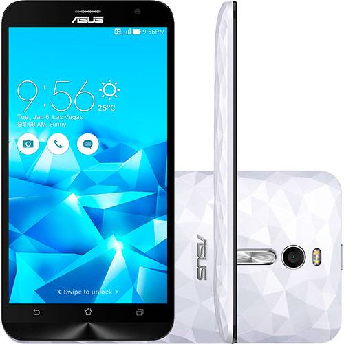 Tudo sobre 'Smartphone ASUS Zenfone Deluxe Dual Chip Desbloqueado Android 5.0 Tela 5.5" 128GB 4G 13MP - Branco'