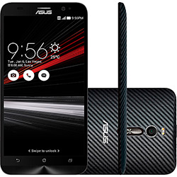 Smartphone ASUS Zenfone Deluxe Dual Chip Desbloqueado Android 5.0 Tela 5.5" 128GB+Cartão de Memória de 128GB 4G 13MP- Cromado