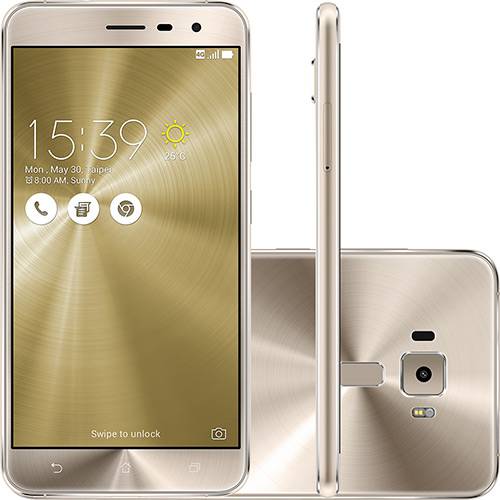 Tudo sobre 'Smartphone Asus Zenfone 3 Dual Chip Android 6.0 Tela 5,5" Qualcomm Snapdragon 8953 32GB 4G Câmera 16MP - Dourado'