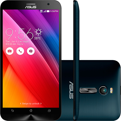 Smartphone Asus Zenfone Dual Chip Android Tela 5.5" 32GB Câmera 13MP Wi-Fi 3G 4G - Preto