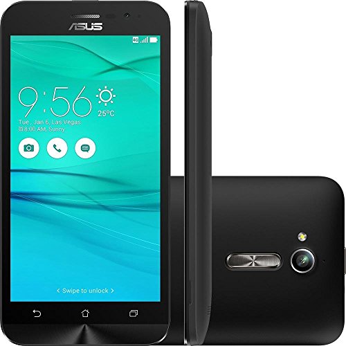 Smartphone Asus Zenfone Go Android 5.1 Tela 5` 8GB 3G Câmera 8MP - Preto