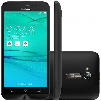 Smartphone Asus Zenfone Go Android 5.1 Tela 5 8GB 3G Câmera 8MP - Preto