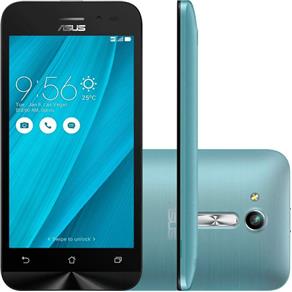 Smartphone Asus Zenfone Go Azul 4,5" Dual SIM 8GB de Memória e 1GB de RAM