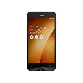 Smartphone Asus Zenfone Go Dourado com Dual Chip, Android 5.1, Tela 5", Câmera 8MP, Memória 16GB e Processador Quad-Core 1.3GHz