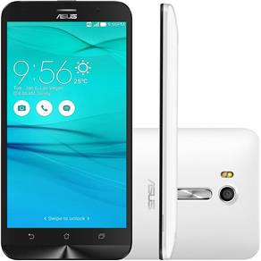Smartphone Asus Zenfone Go Dual Chip Android 5.1 Tela 5" 8GB 3G Câmera 8MP - Branco
