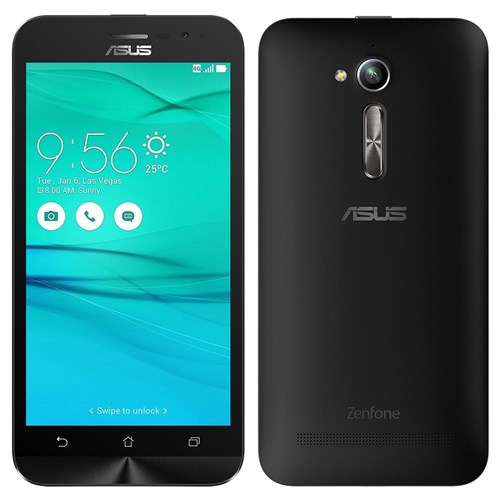 Smartphone Asus Zenfone Go, Dual Chip, Preto, Tela 5", 3g+Wifi, Android 6, 8mp, 8gb