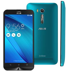 Smartphone Asus Zenfone Go Live DTV ZB551KL Azul 16GB, Tela 5.5", Dual Chip, Câmera 13MP, 4G, TV Digital, Android 5.1 e Processador Quad Core