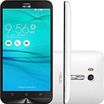 Smartphone ASUS Zenfone Go Live Dual Chip Android Tela 5.5" Qualcomm Snapdragon MSM8928 16GB 4G Wi-Fi Câmera 13MP - Branco