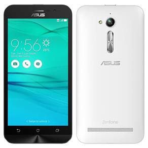 Smartphone Asus Zenfone Go LTE, Dual Chip, Branco, Tela 5", 4G+WiFi, Android 6, 13MP, 16GB