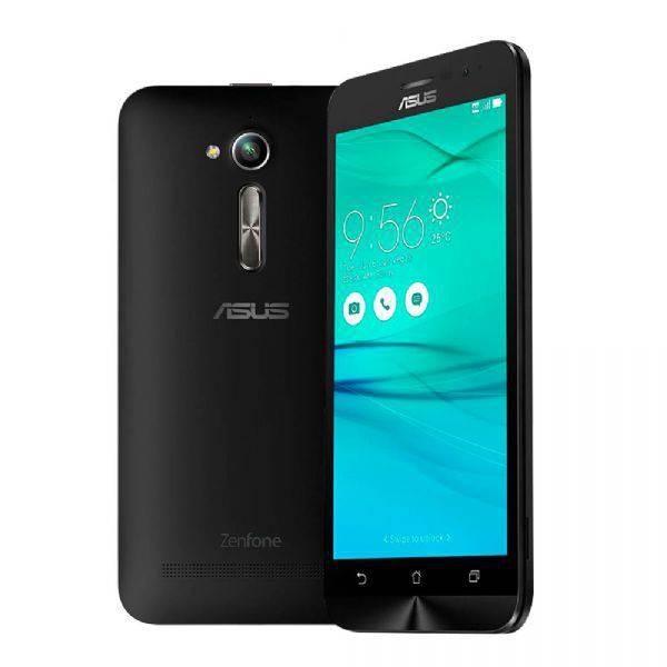 Smartphone Asus Zenfone GO LTE, Preto, ZB500KL, Tela de 5", 16GB, 13MP