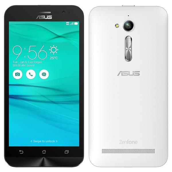 Smartphone Asus Zenfone Go LTE ZB500KL Branco, Dual Chip, Tela 5.0, 16GB, Câm 13MP, And 6.0 - 4G