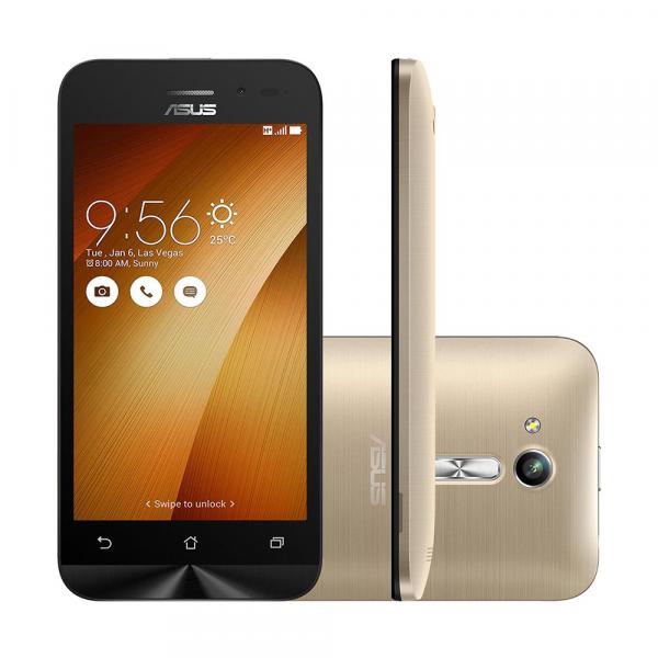 Smartphone Asus Zenfone GO ZB452 Dual Dourado