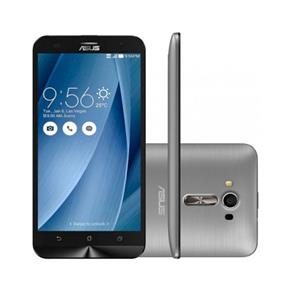 Smartphone Asus Zenfone 2 Laser 16GB Tela de 5.5" Dual Chip Quad Core 13MP Prata